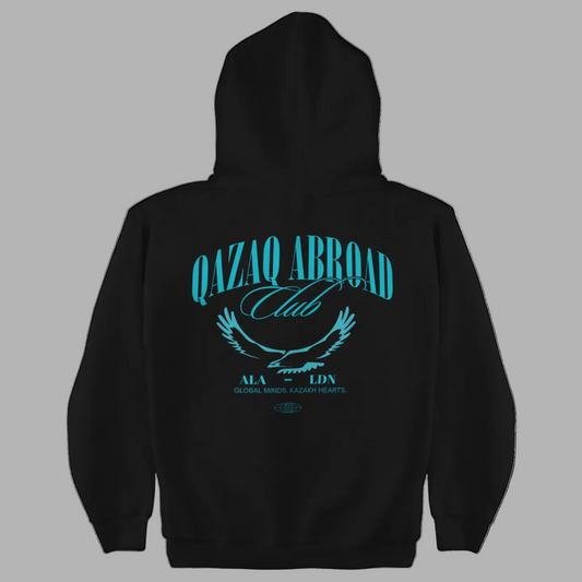Qazaq Abroad Club Hoodie ALA–LDN